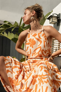 Tangerine Skies Dress