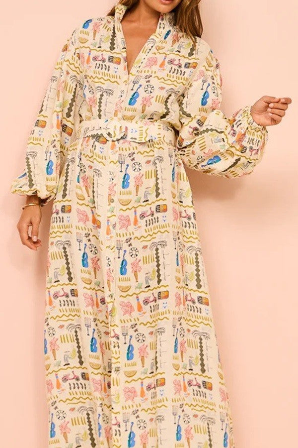 Copacabana Long Shirt Dress