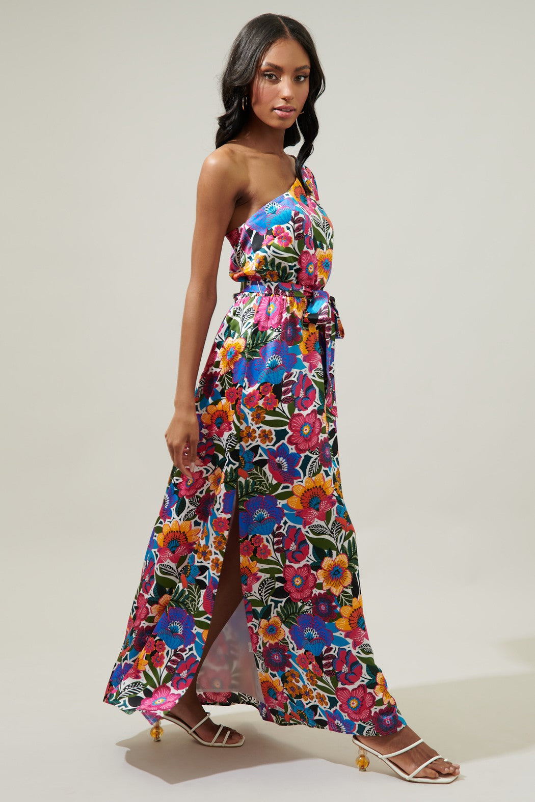 Tropical Bloom Maxi Dress