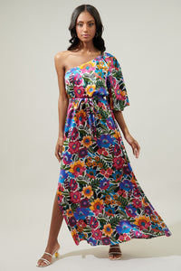 Tropical Bloom Maxi Dress