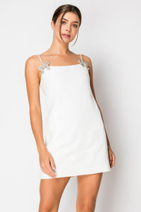 White Dazzle Mini Dress