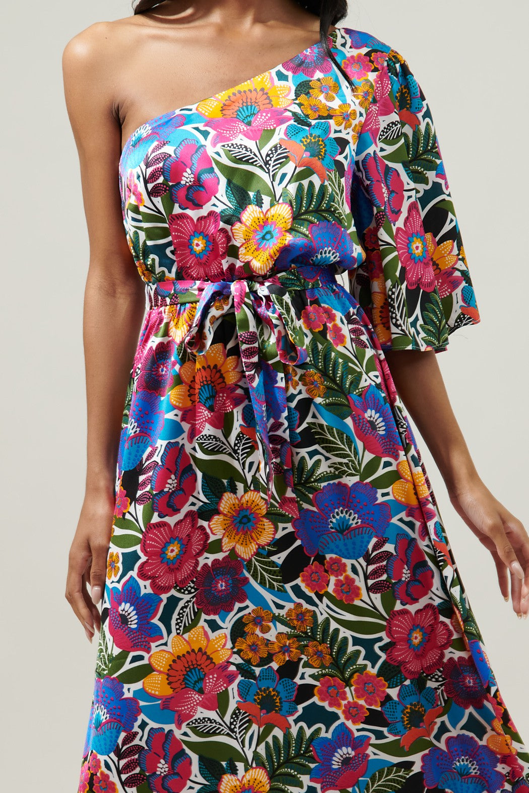 Tropical Bloom Maxi Dress