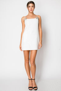 White Dazzle Mini Dress